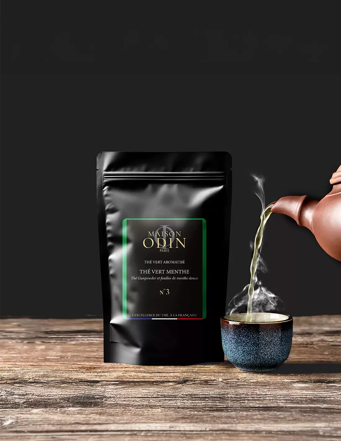 Thé Vert Gunpowder / Thé Vert Menthe | N°3