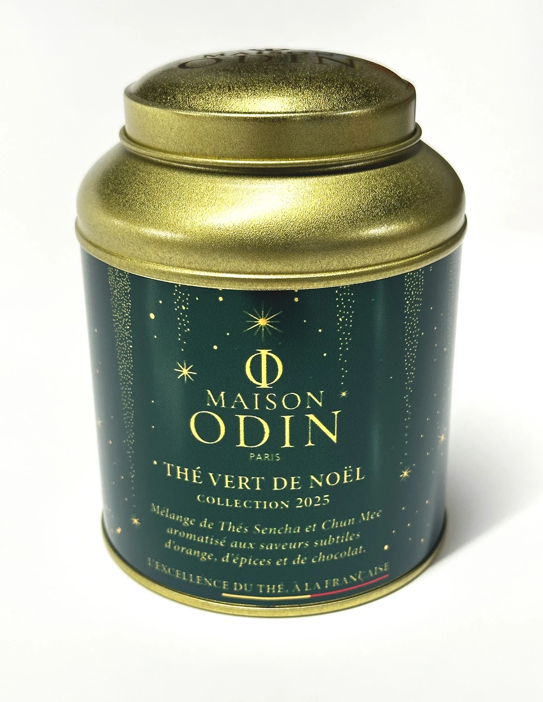 Collection de Noël Thé vert de Noël 2025 à 16,50 € chez Maison ODIN L'excellence du thé à la Française