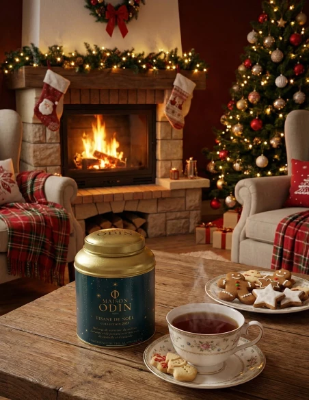 Collection de Noël Tisane de Noël 2025 à 16,50 € chez Maison ODIN L'excellence du thé à la Française